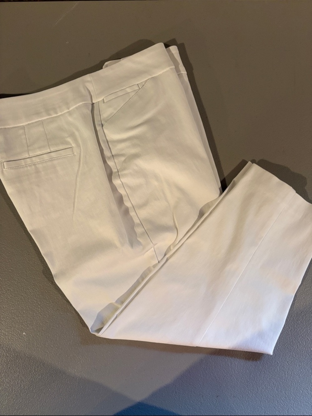 White Tailored Dress Pants